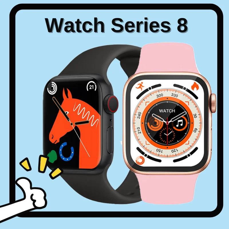 

Original Smart Watch 8 Fitness Tracker Men Woman Smartwatch Bluetooth Phone Call SmartBand S8 Pro Smartwatch For Iphone Android