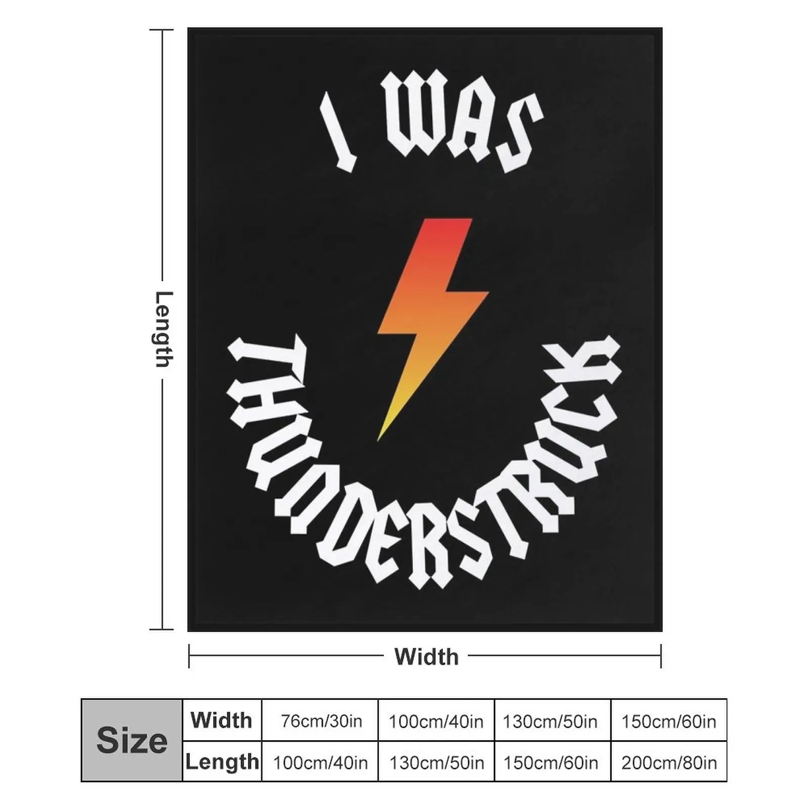 Классическое пледы ACDC Thunderstruck, роскошные пледы для кровати (art.: 3920cd6a193cd) - 3920cd6a193cd