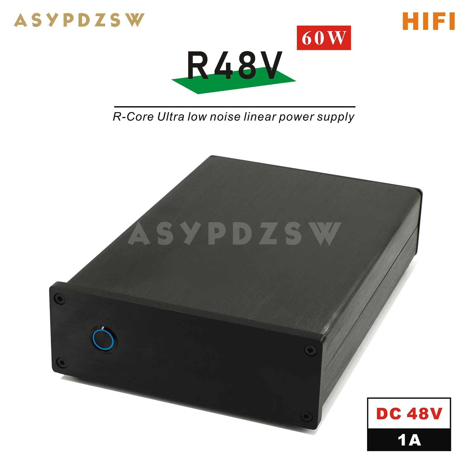 ASYPDZSW R48V HIFI R-Core DC 48V/1A LPS 60W сверхнизкий уровень шума линейный источник питания