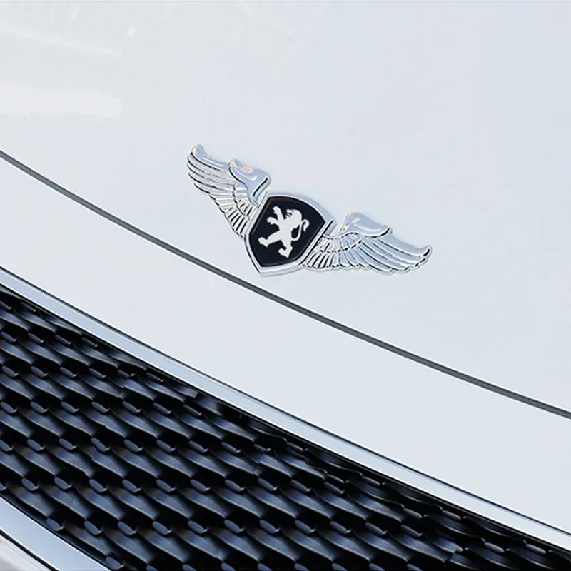 Для Peugeot Logo 3008 4008 5008 508 408 406 407 507 301 307 308 206 208 Автомобильный капот Эмблема Авто