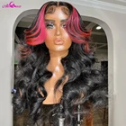 Парик женский прямой из натуральных волос, 13x4