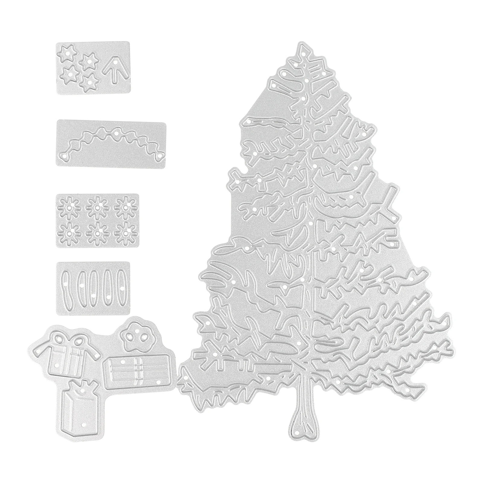 

Tree Christmas Template Metal Diecuts Dies Molds Carbon Cutting Embossing Tool Stencils Steel Stencil Craft Steelcraft Making