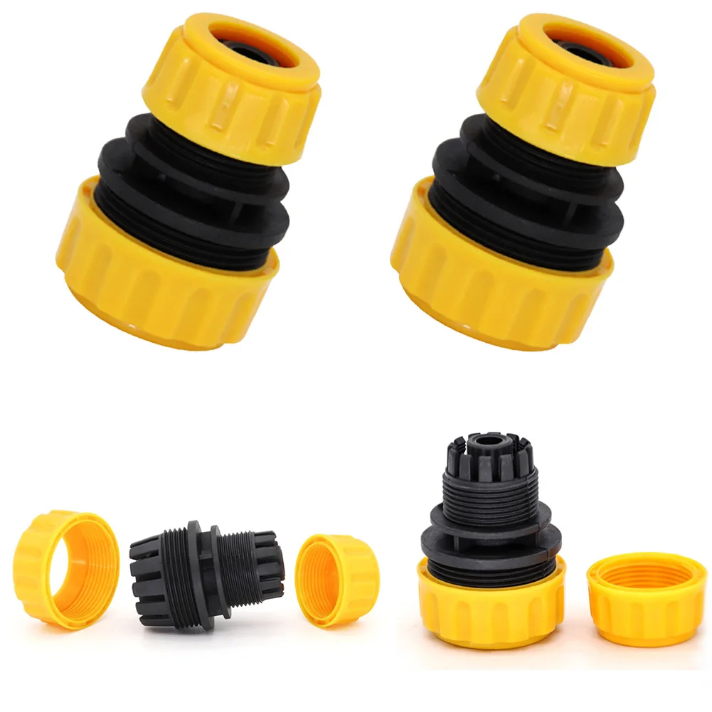 

High quality Connectors for 1/2inch to 3/4inch Water Pipes Ideal for Plumbing Repairs and Hose Extensions Set of 4