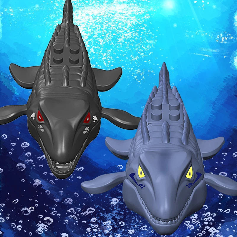 Конструктор MOC Юрский периода жестокий реагент мозазавра ранранраннозавр