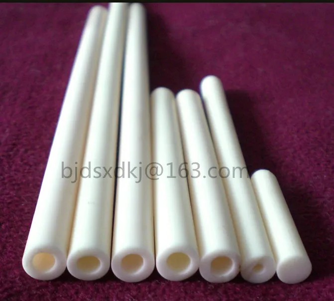 

99.5%Al2O3 Alumina BUSHING Tube16*12*250mm/Round Single-Bore Alumina Tube/Insulating Ceramics For Thermocouple Sensors