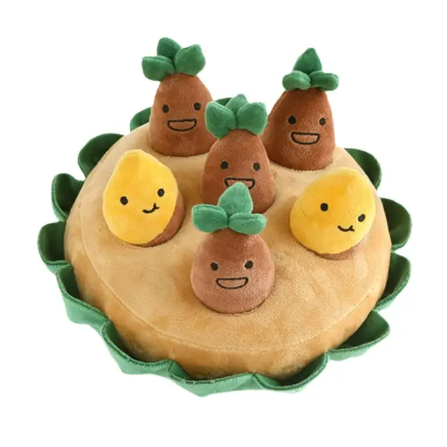 Ins Dog Toy Pulling Sweet Potato Set Interactive Dog Toys Cat Hidden Food Sniffing Kit Food Seeking Pulling Toy Dog Supplies 2
