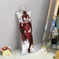 color cosplayer genshin impact beidou mini dakimakura cute character decoration small body pillow bag pendant keychain