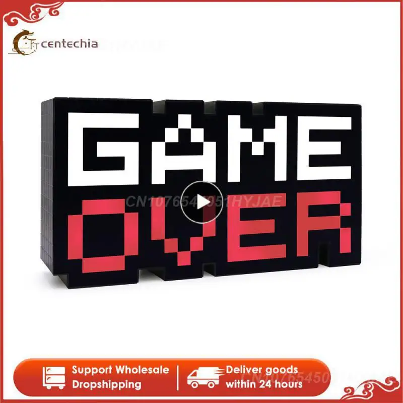 

Voice Control Game Icon Light For Mood Flash Lamp Acrylic Atmosphere Neon Light Sign Commercial Light Club Wall Decorations