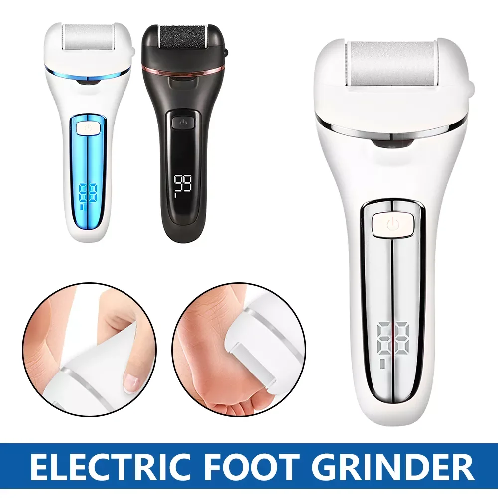 

NEW2023 Foot File Grinder Dead Skin Callus Remover USB Rechargeable LCD Display Pedicure Sander Feet Care Tool for Hard Cracked