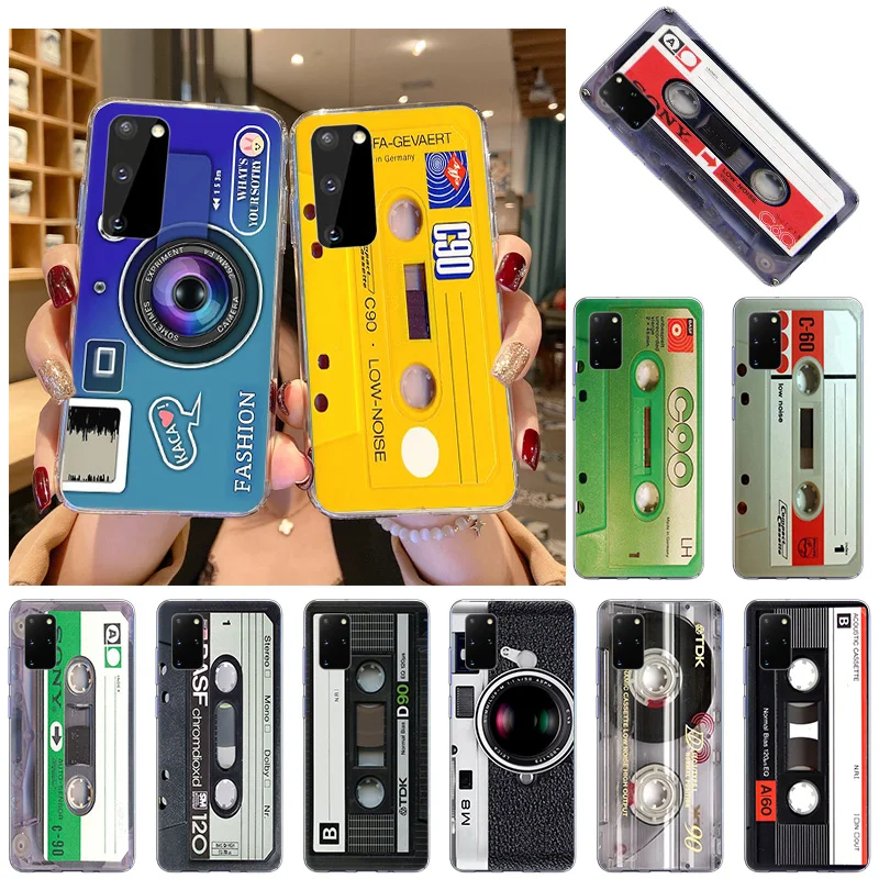 Мягкий чехол для телефона Samsung Galaxy S21 5G S20 FE S10 Lite S9 Plus Note 20 Ultra 10 9 8 винтажная