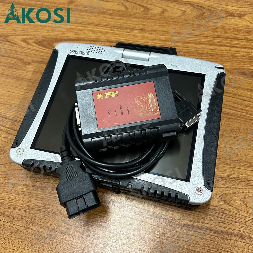 Диагностический сканер для дизельного двигателя SINOTRUK HOWO Cnhtc тяжелых грузовиков