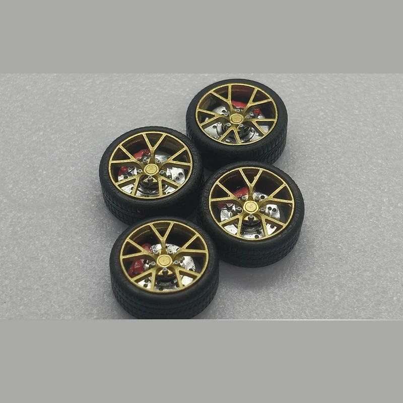 Новая модель автомобиля 1:64 с модифицированным диаметром ступицы колеса 10,5 мм, аксессуары для статических шин из смолы. (art.: 3920dd2fb252c) - 3920dd2fb252c