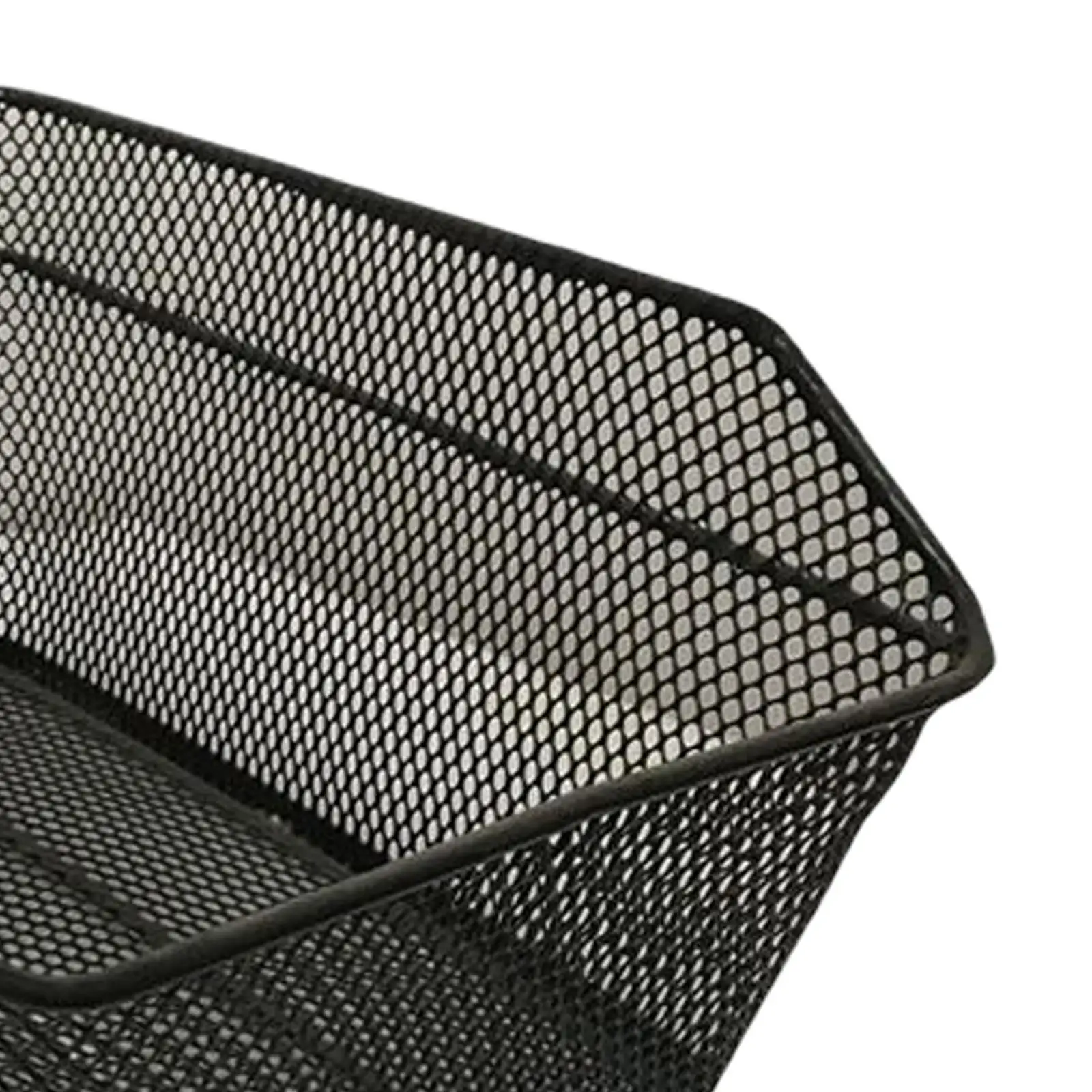 

Rear Bike Basket Iron Rack Mount Wear Resistant Parts Rainproof Storage