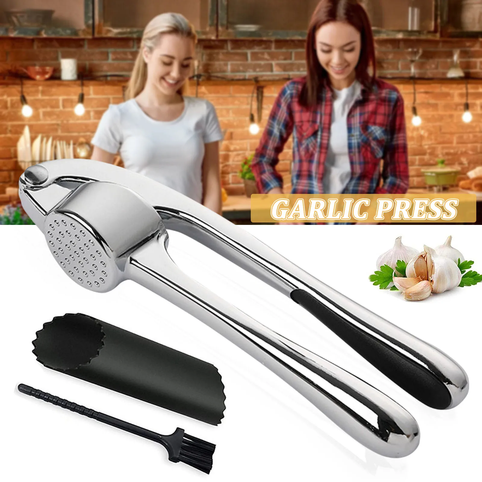 

Износостойкий и коррозионно-стойкий пресс для чеснока из цинкового сплава пресс для чеснока с рычажным принципом массажные камеры для кухн...