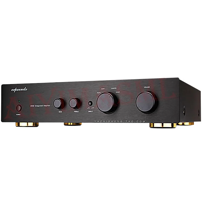 

AIYIMA SMSL Home HIFI 250W 2.0 Stereo Power Amplifier Power Tube 5200 1943 Classic NE5532 Audio with Tone Protection Amplifier