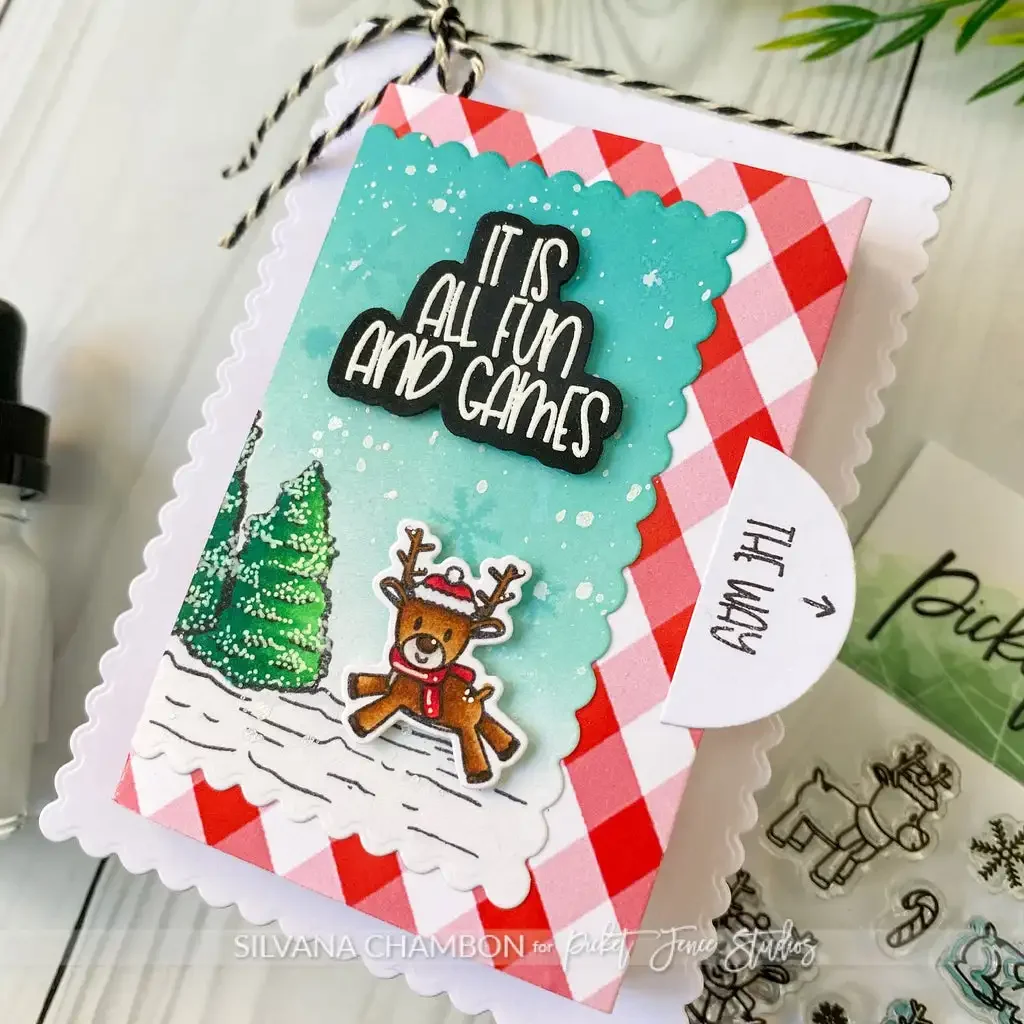 Игровой штамп и пучок зимних цветов новинка 2024 сентябрь штампы для резки металла