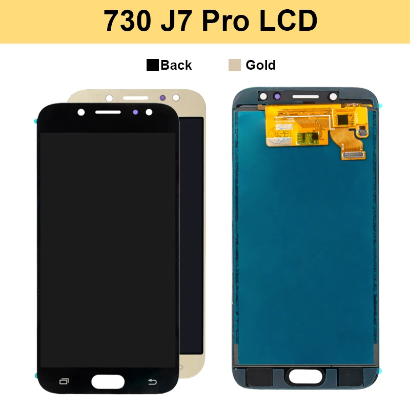AAA + ЖК-дисплей для Samsung Galaxy J7 Pro J730 дисплей сенсорный экран дигитайзер в сборе 2017