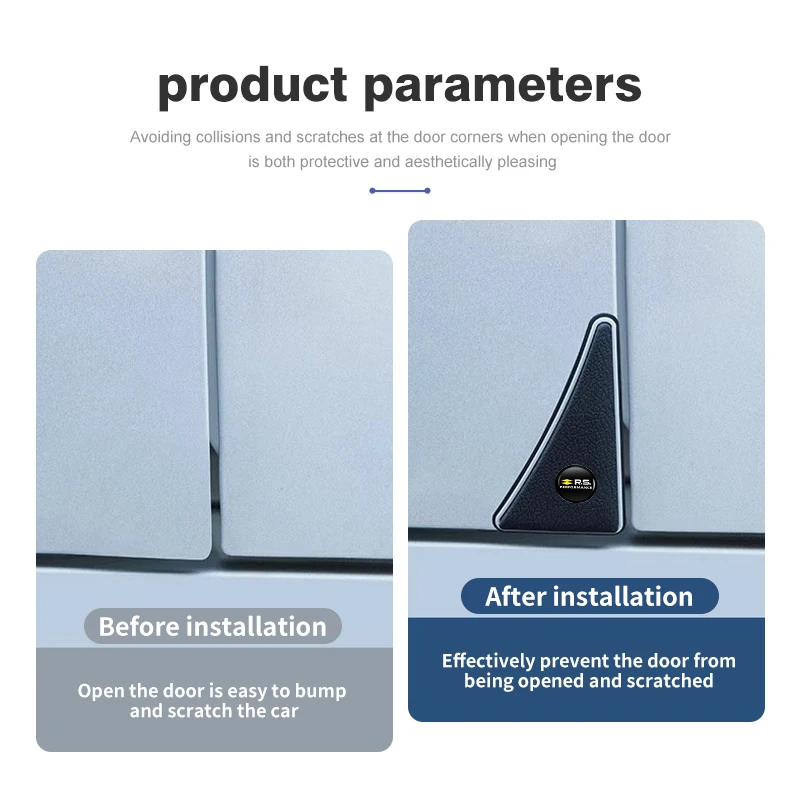 Угловые накладки на двери автомобиля наклейки для защиты от столкновений