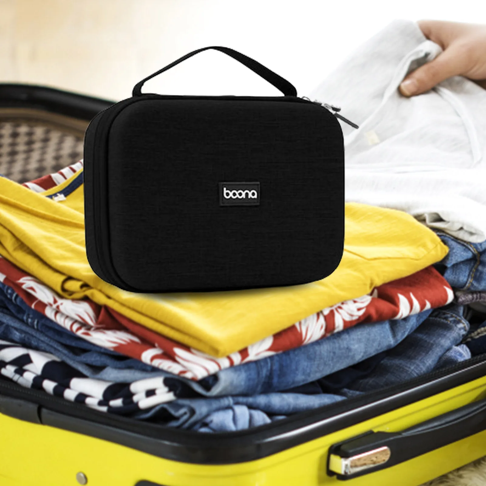 

Waterproof Electronic Storage Bag Travel Portable Cable Clip Storage Box Electronic Accessories Cables Digital Storage Bag