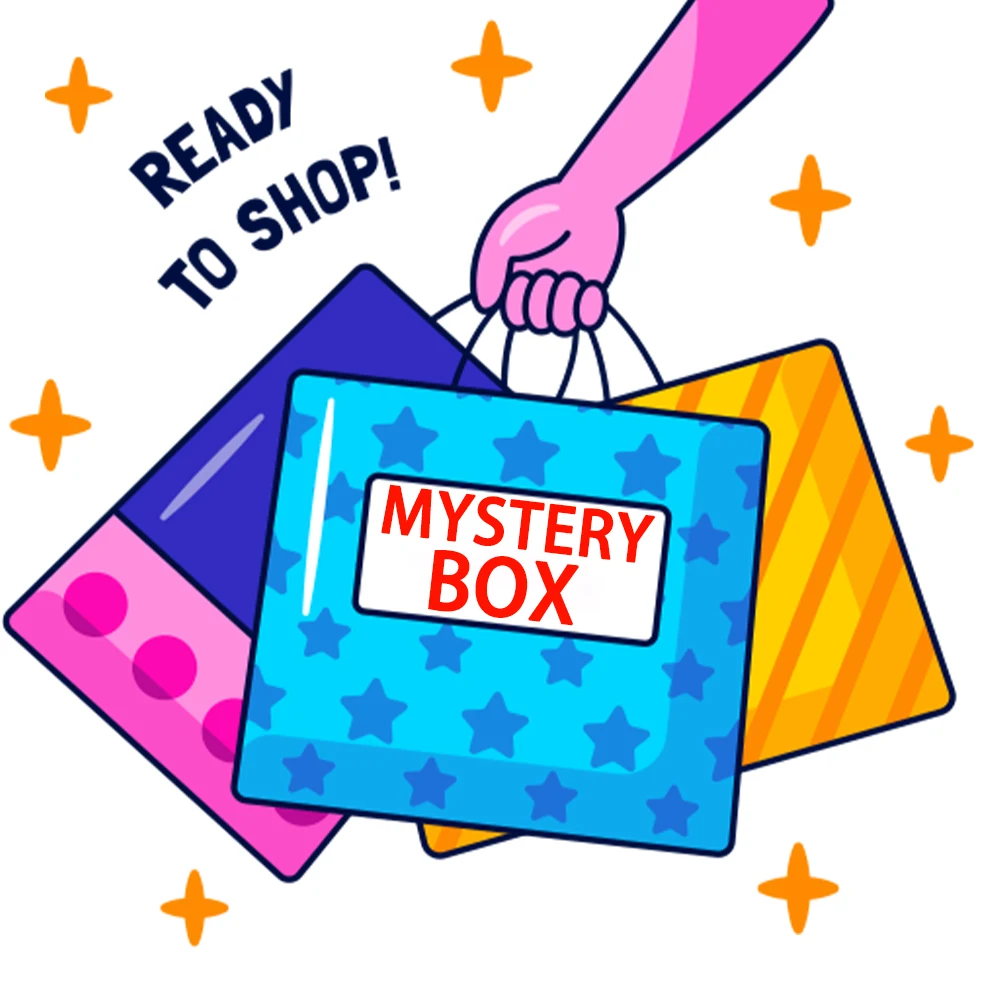 Mystery Surprise Box Men Women Brand Clothes Bag Hat Glasses Random Style Pattern Fashion Lucky Gifts