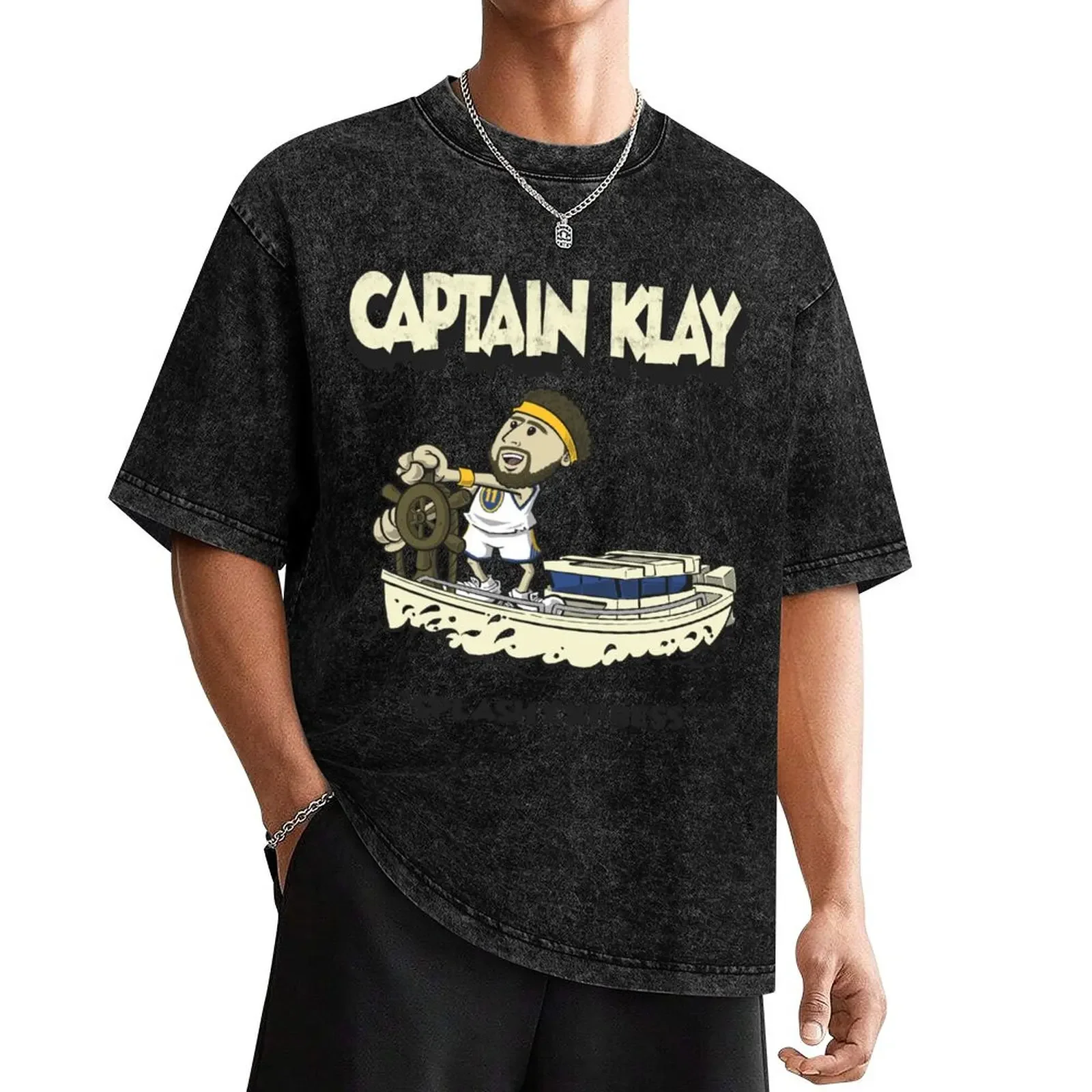 Футболка CAPTAIN KLAY мужская с рисунком Аниме Синий архив