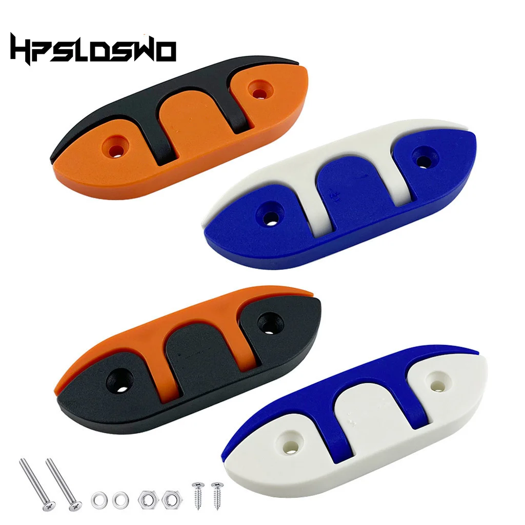

Nylon 120mm Sailboats Flip Up Folding Pull Up Cleat Dock Deck Boat Marine Kayak Hardware Line Rope Mooring Cleat Accessories