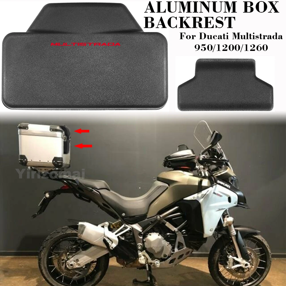 Для Ducati Multistrada 1200 1260 950 мотоциклетный задний Чехол бокс верх чехол подушка для