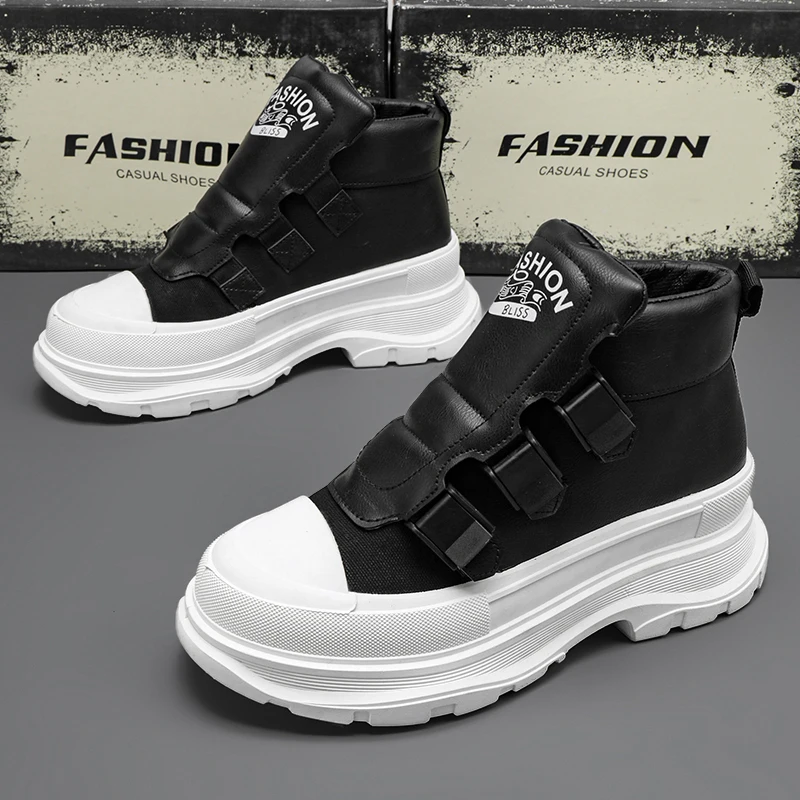 

2023 модная дизайнерская обувь мужская Роскошная Вулканизированная обувь для тренировок высокие повседневные кроссовки на платформе Zapatillas Hombre Баскетбольная обувь