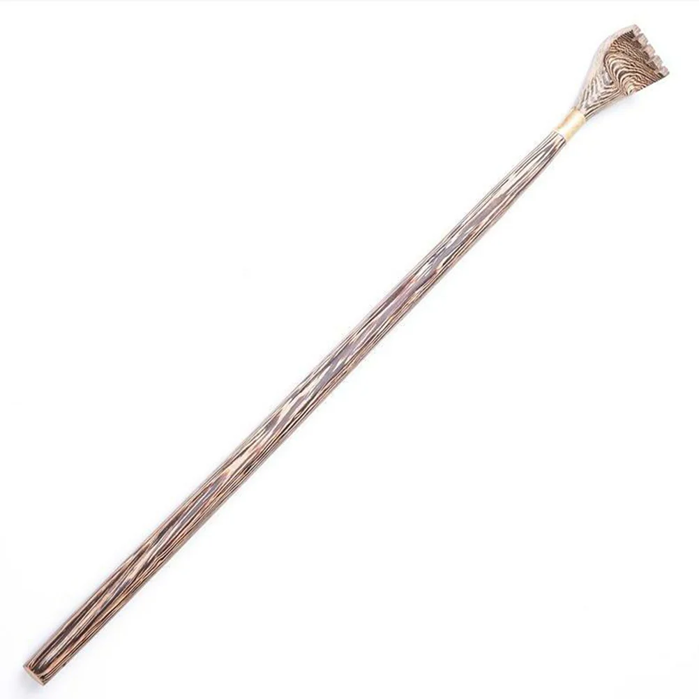 

1PC Back Scratcher Portable Non-slip Sturdy Wooden Long Handle Back Scratcher for Hotel