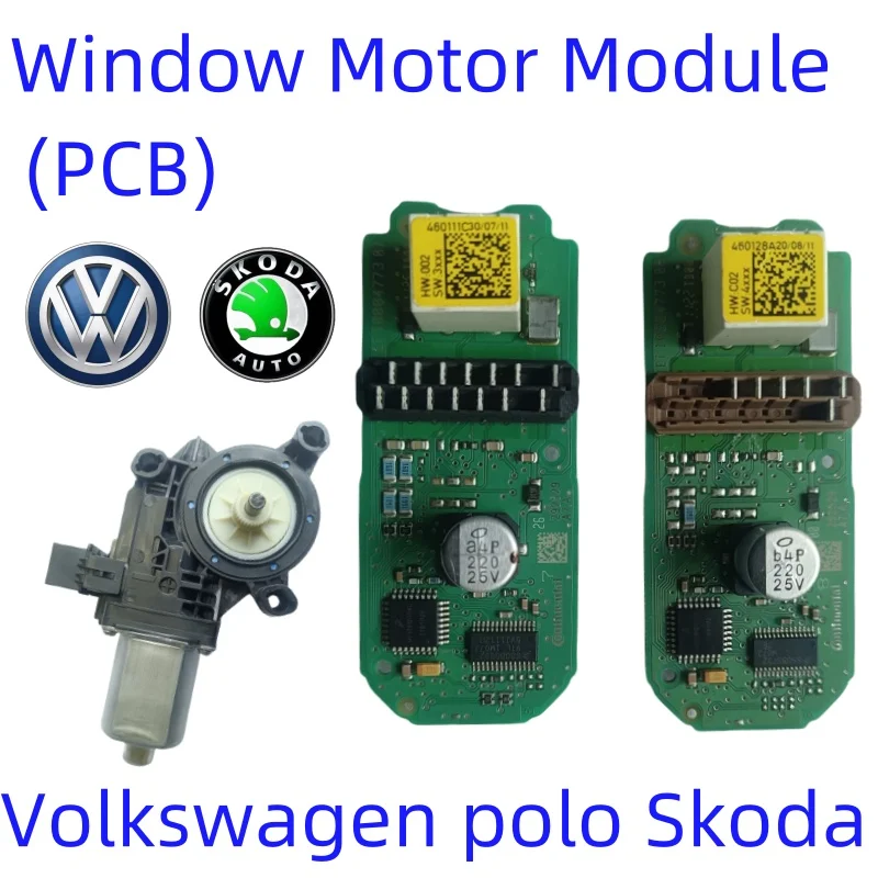 Модуль стеклодвигателя печатная плата для VW Polo Skoda Rapid Ameo SEAT Ibiza 6j 6R 0959801 AH 0959802 0959811