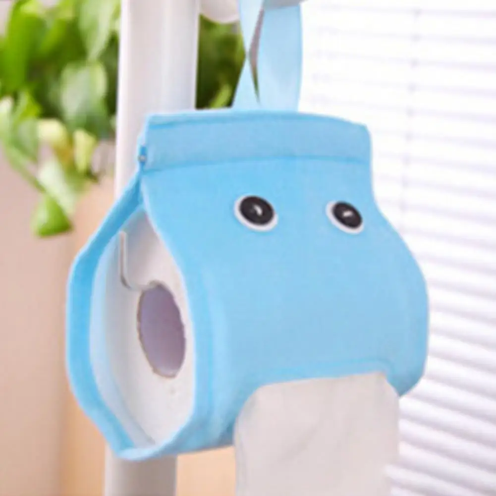 

Hanging Toilet Paper Holder Tissue Canister Box Roll Paper Case Bathroom Kitchen Tools Car Tissue Boxes Napkin Storage Bag