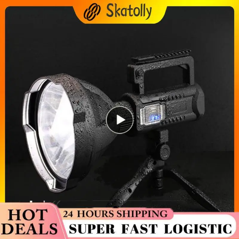 

Creative Strong Light Powerful Lantern Waterproof High Power Lamp Multi-function Distance Lamp Home Accessories Portable P90