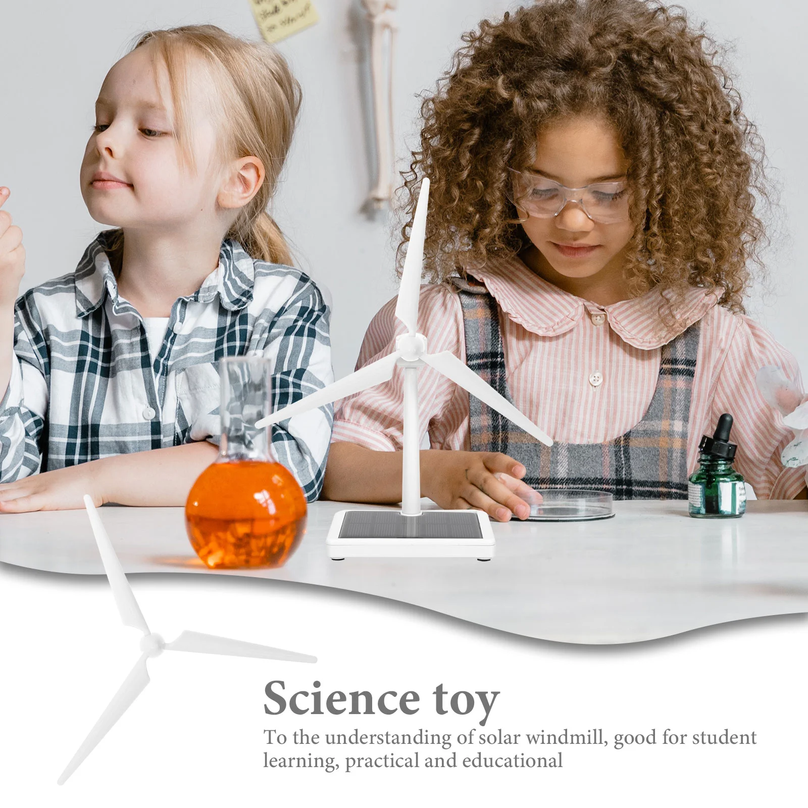 Игрушки аксессуары для лезвий ветряной мельницы детские солнечные маленькие