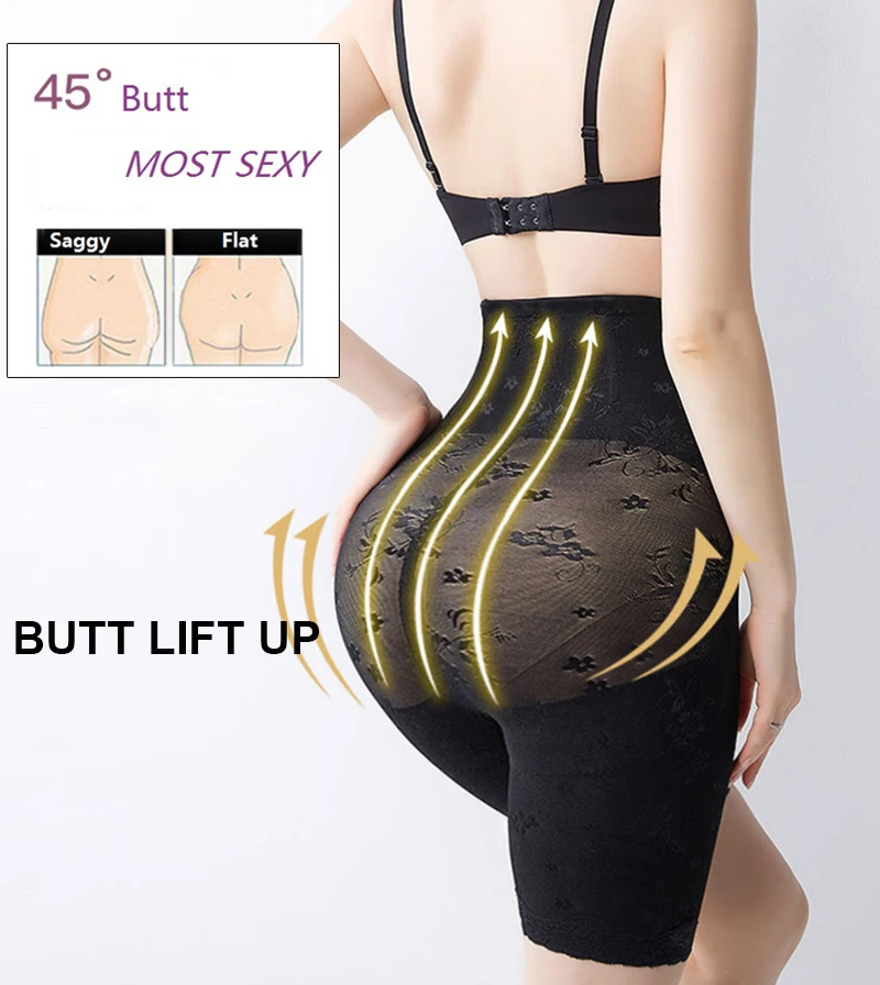 Утягивающие трусики соблазнительные кружевные с молнией Корректирующее платье