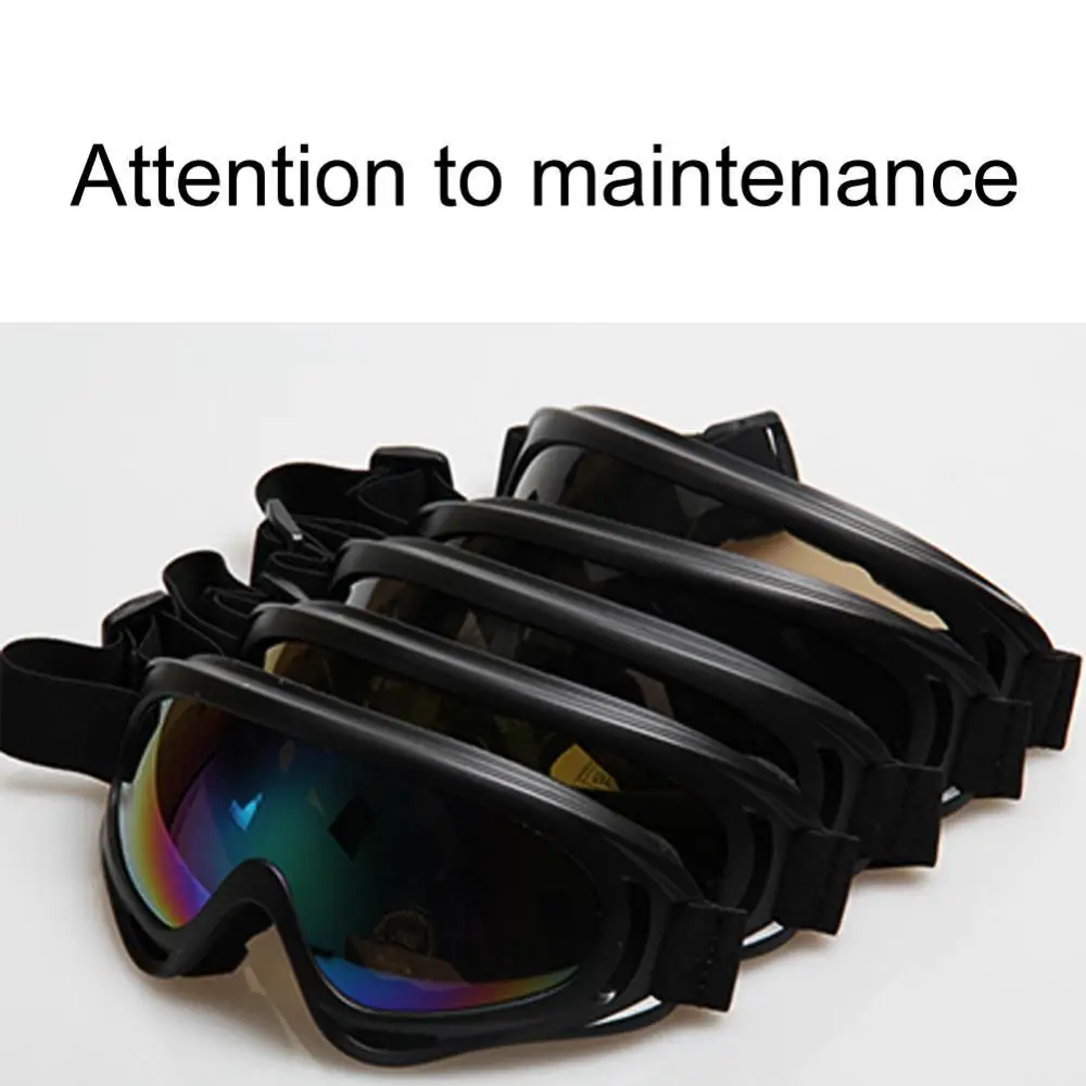 

Outdoor Winter Windproof Skiing Glasses Goggles Outdoor Sports cs Glasses Ski Goggles UV400 Dustproof Cycling Sunglasses