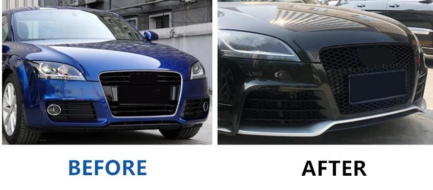 Автомобильные запчасти решетка капота для Audi TT 2008 -2014 усовершенствованная TTRS сот
