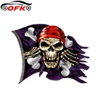 Классная фотография, череп и фотография, наклейка-флаг, автомобильные наклейки для мотоциклов, аксессуары, 13 см x 10,9 см