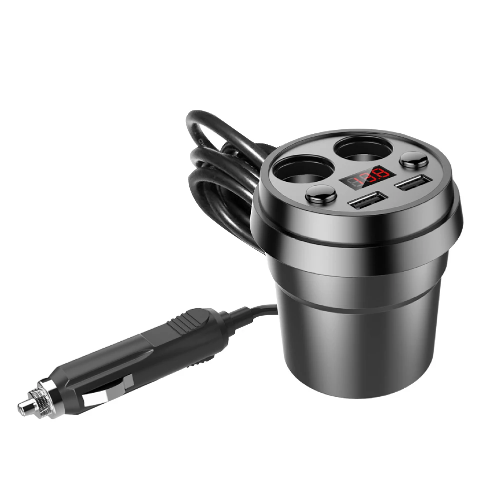 

Зарядное устройство для автомобиля разветвитель напряжения для GPS LED Dsiplay умное зарядное устройство для автомобиля разветвитель для автомо...