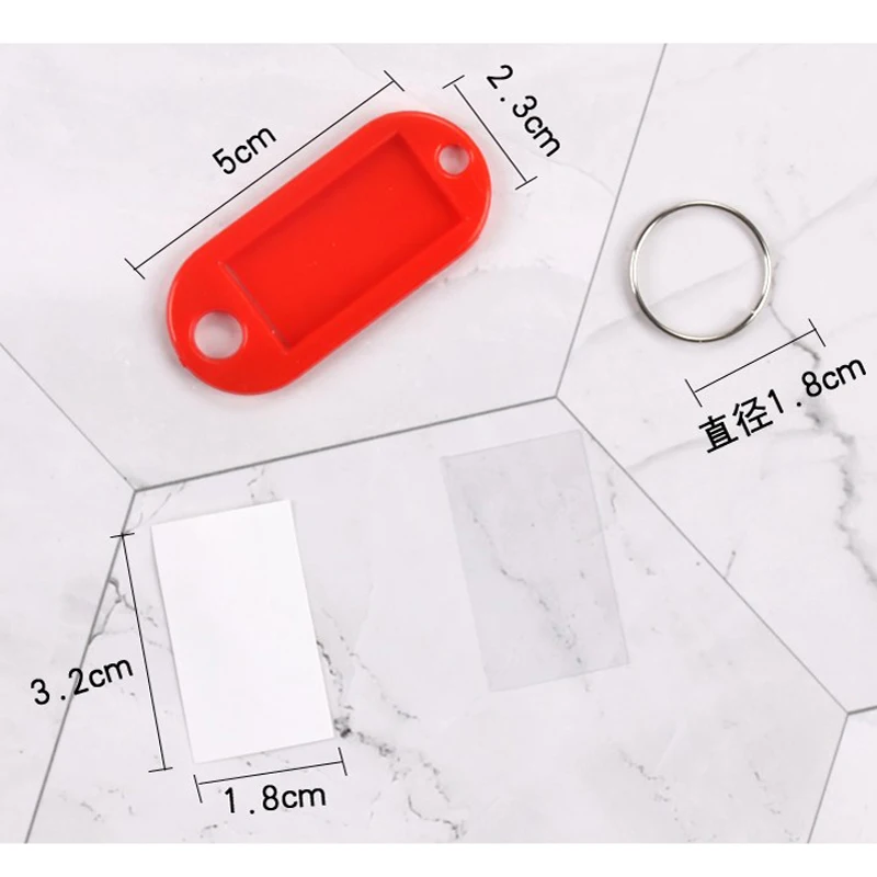 40 шт. ярлыки для ключей |