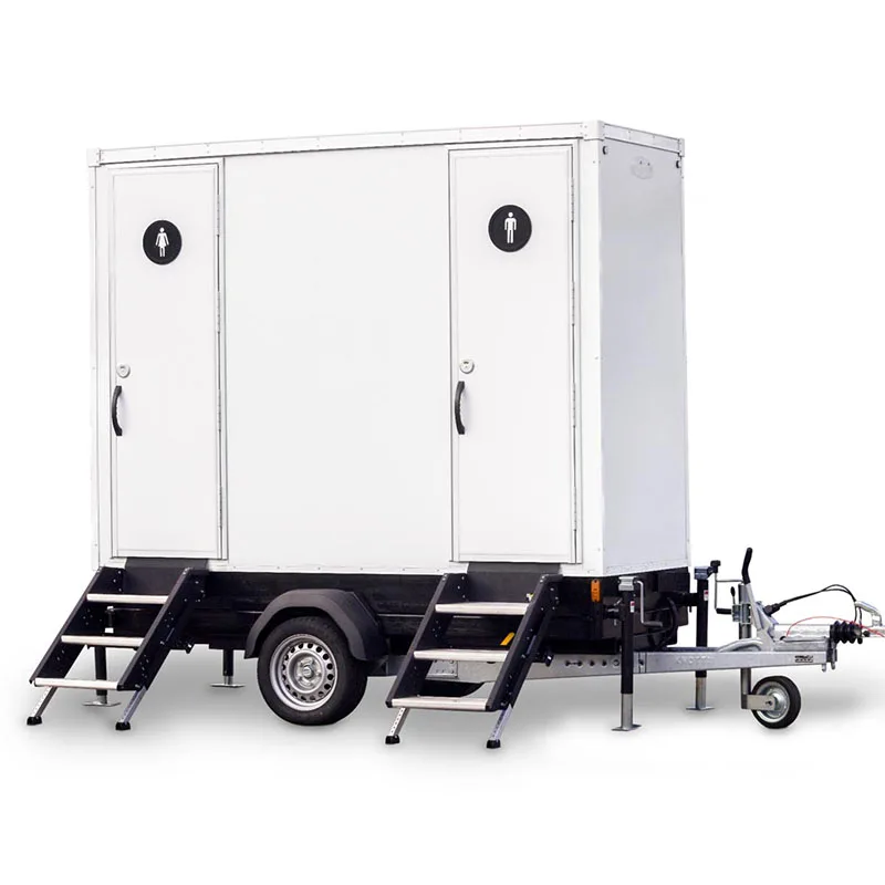 

China Factory Wholesale Price Portable Toilets Trailer Outdoor Public Portable Restroom Trailer For Sale UK