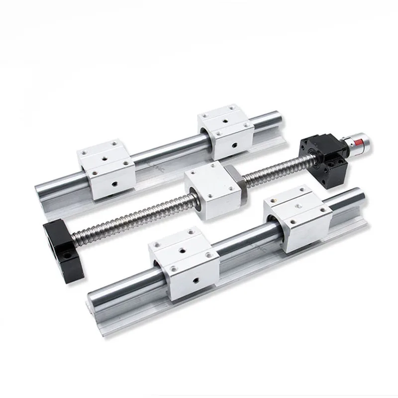 6 комплектов линейных рельсов SBR16 L300/1500/1500 мм + SFU1605-1550/1550/1500 шариковый винт 4 BK12/BF12