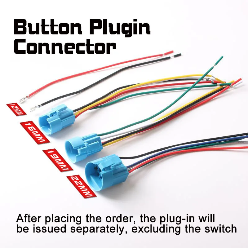 

Металлический кнопочный переключатель с плоской головкой, 16/19/22 мм, 5 штырьков, светильник 1NO 1NC Выключатель без фиксации, водонепроницаемый символ включения и остановки питания