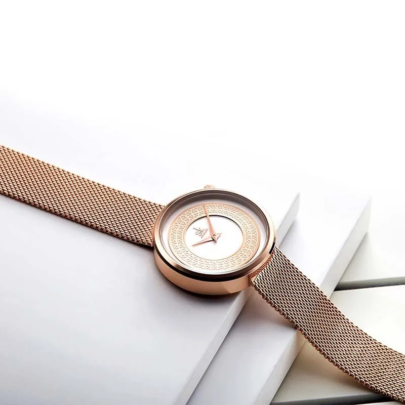 Fashion, Creativity, Simplicity, Individuality, Light Luxury, Versatile Waterproof Women's Quartz Watch, An Amazing Gift