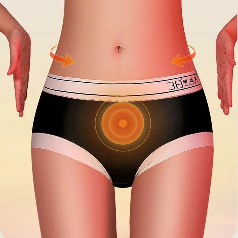 

4 pcs Women's Sanded Cotton Briefs Warm Pamties Women Winter Thermal Underwear Seamless Comfort Panties Wholesale