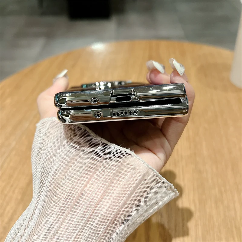 Роскошный чехол для телефона с лазерным рисунком CD Huawei Mate X3 X5 поставляется со