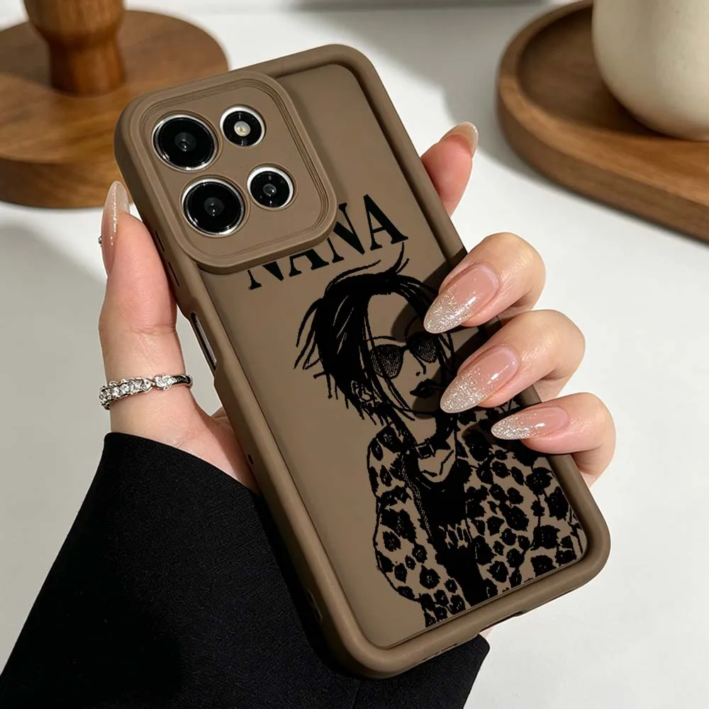 Фото Популярный чехол для телефона с аниме-дизайном NANA для Motorola Moto G86 G85 G75 G56 G06 Edge 70 60 50 Fusion, силиконовый чехол с рисунком Eye Ladder №5