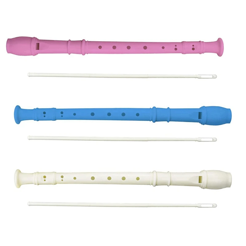 Записывающие канавки сопрано с 8 отверстиями, спускающаяся канавка с чистящим стержнем, немецкий стиль для детей, начинающих, выпускников, Musicai