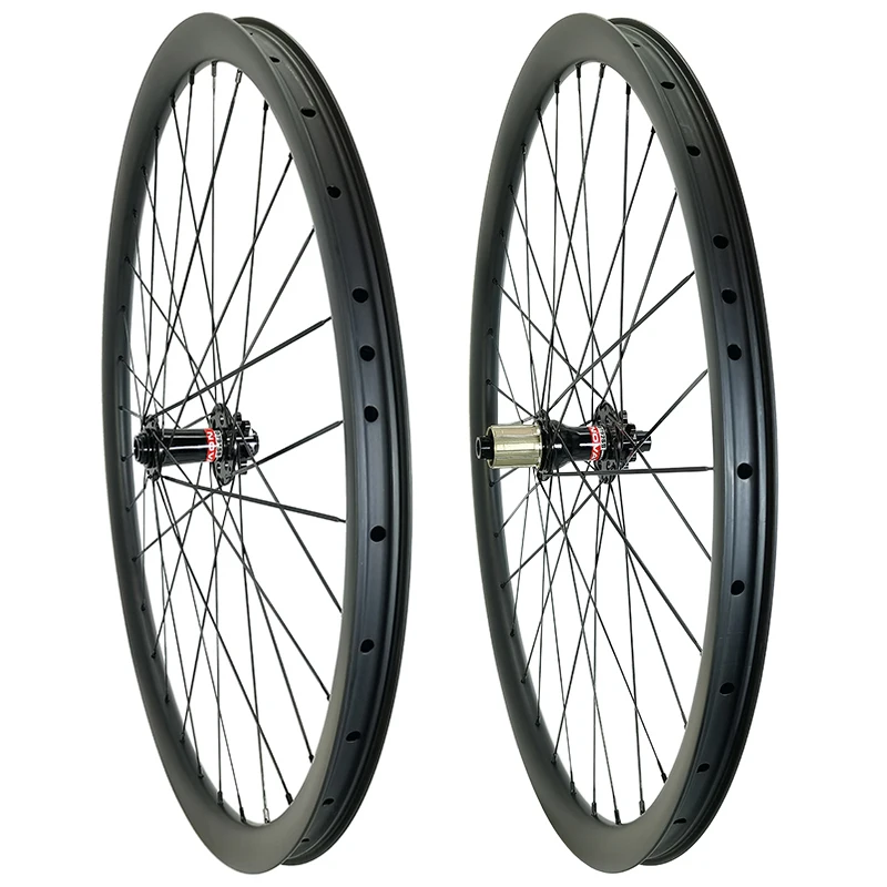 

29er MTB XC бескамерные 30 мм Широкие карбоновые диски 30 мм глубокий 28H Novatec D791SB D792SB HG XC Micro Spline 29in горная колесная пара