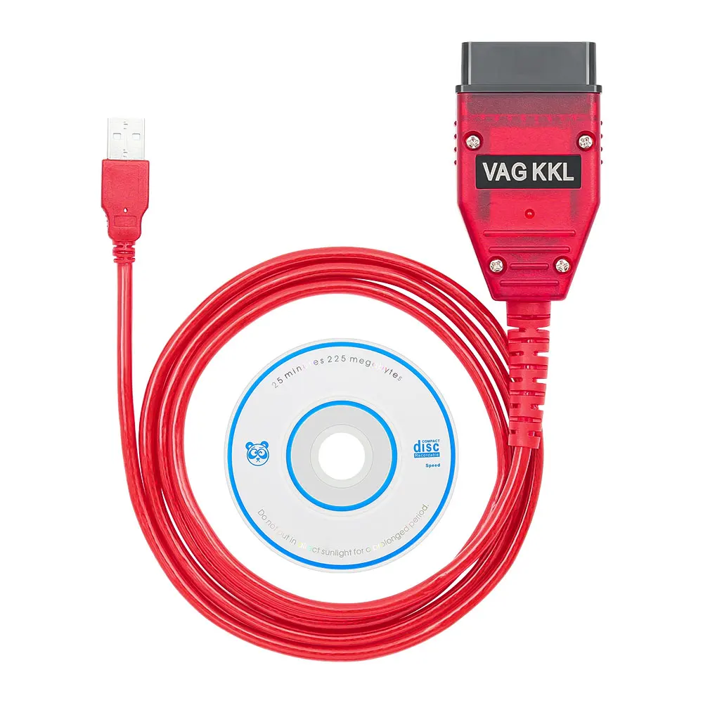 Диагностический кабель VAG 409.1 KKL FTDI FT232RL Real 9241A K-Line OBD2, совместимый с VW, Audi, Skoda, Seat (art.: 3920d84ba7ed5) - 3920d84ba7ed5