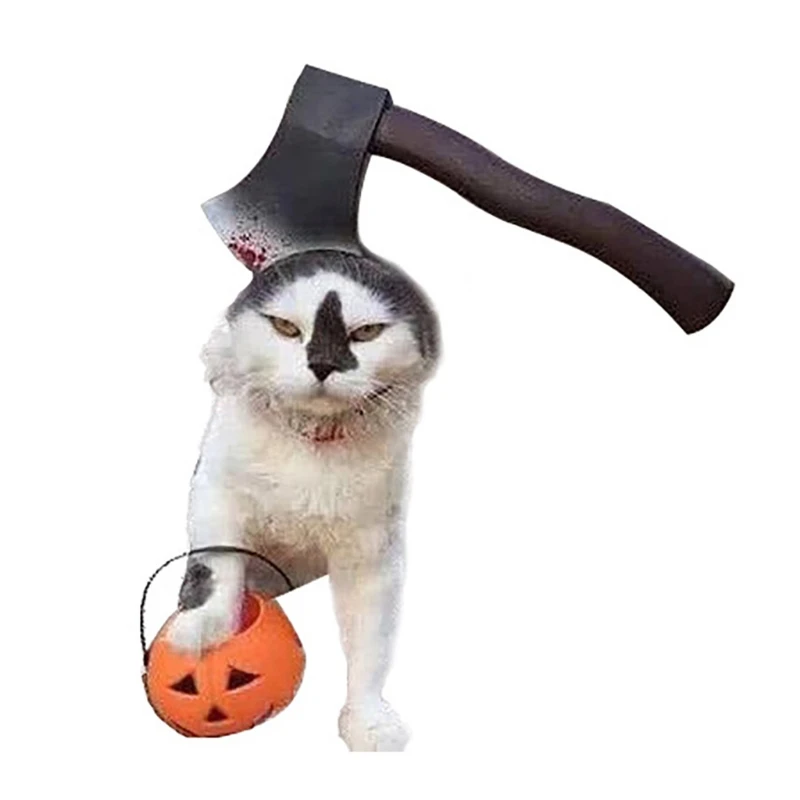 Головная повязка для домашних животных на Хэллоуин головной убор собаки